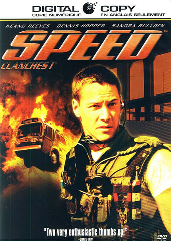 Speed (Clanches) (Old Red/Black Cover With Digital Copy) (Bilingual) DVD Movie 