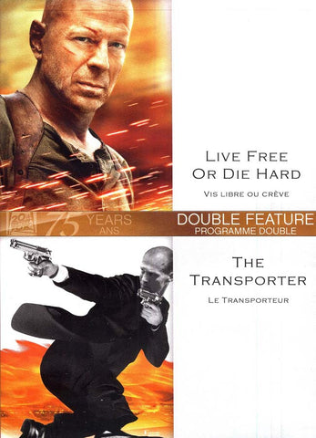 Live Free Or Die Hard (Vis Libre ou Creve) / The Transporter (Le Transporteur) DVD Movie 