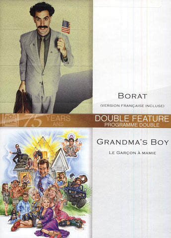 Borat / Grandma s Boy (Le Garcon A Mamie) (Bilingual) DVD Movie 