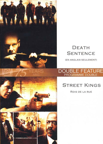 Death Sentence (En Anglais Seulement) / Street Kings ( Rois de la Rue) (Bilingual) DVD Movie 