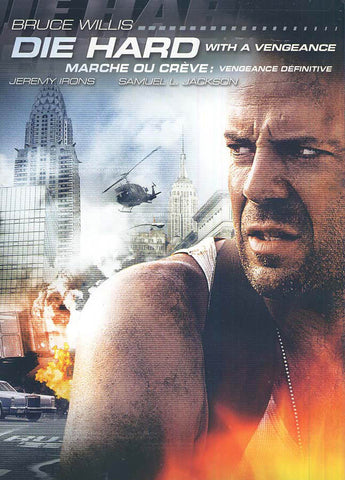 Die Hard With A Vengeance (Black Cover)(Marche Ou Creve - Vengeance Definitive) DVD Movie 