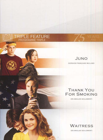 Juno / Waitress / Thank You For Smoking (Boxset) DVD Movie 