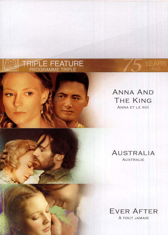 Anna and the King / Australia / Ever After (Fox Triple Feature) (boxset) DVD Movie 