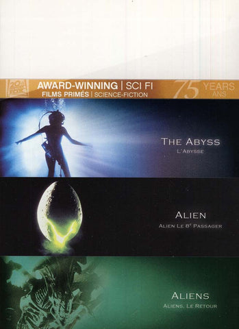The Abyss/Alien/Aliens (Fox Award Winning Collection) (Boxset) (Bilingual) DVD Movie 