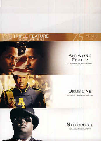 Antwone Fisher/Drumline/Notorious (triple feature) (Boxset) (Bilingual) DVD Movie 