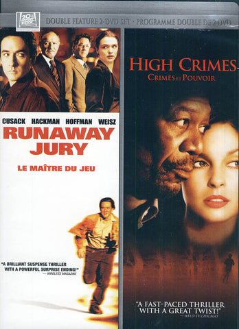 High Crimes / Runaway Jury (Le Maitre Du Jeu) (Bilingual) (Double Feature 2 DVD Set) (Boxset) DVD Movie 