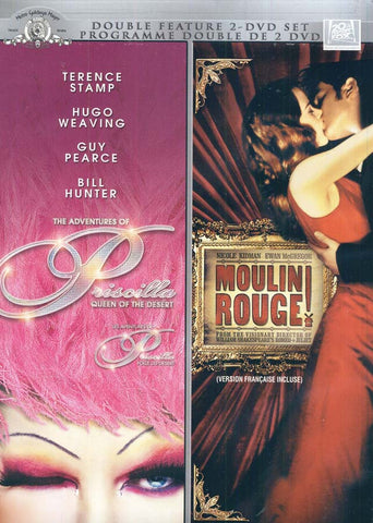 Adventures of Priscilla Queen of the Desert / Moulin Rouge (Double Feature) (Boxset) DVD Movie 