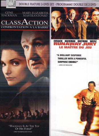 Runaway Jury And Class Action (Double Feature) (Bilingual) DVD Movie 