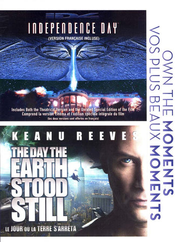 Independence Day / The Day The Earth Stood Still (Bilingual) DVD Movie 