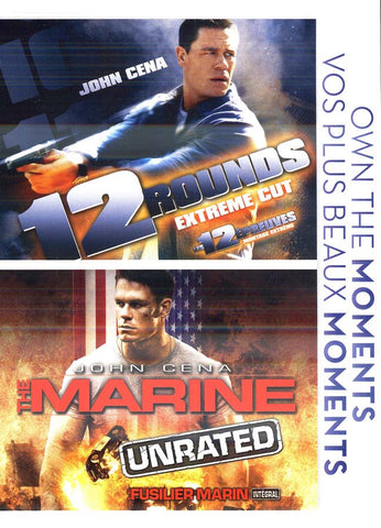 12 Rounds (Extreme Cut)/Marine (Unrated)(double feature) (Bilingual) DVD Movie 