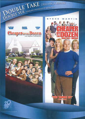 Cheaper By The Dozen (1950) / Cheaper By The Dozen (Double Take Original And Remake) (Bilingual) DVD Movie 