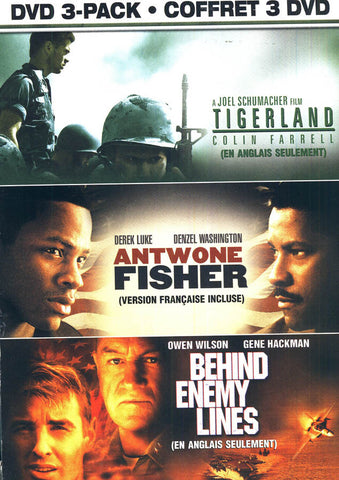 Tigerland/ Antwone Fisher / Behind Enemy Lines (Soldier's Pack) (Bilingual)(Boxset) DVD Movie 