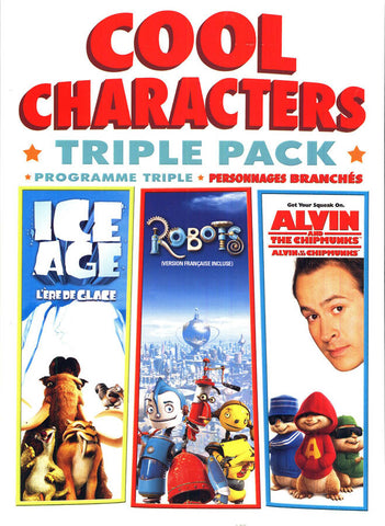 Cool Characters Triple-Pack (Bilingual) (Boxset) DVD Movie 