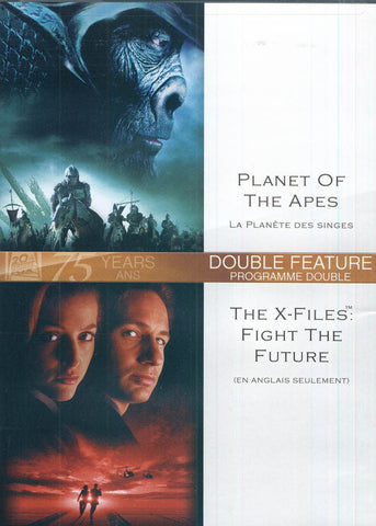 Planet Of The Apes / The X-Files: Fight Of The Future (Double Feature) (Bilingual) DVD Movie 