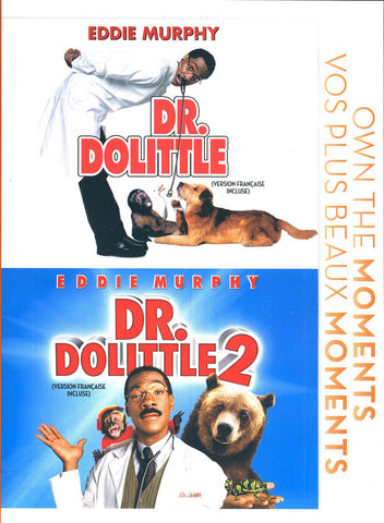 Dr. Dolittle / Dr. Dolittle 2 (Bilingual) DVD Movie 