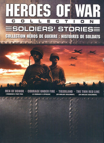 Heroes Of War Collection Soldier's Stories (Men Of Honor/ Courage Under Fire..) (Bilingual)(Boxset) DVD Movie 