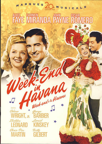 Week-end In Havana (Week-end a la Havane) (Bilingual) DVD Movie 