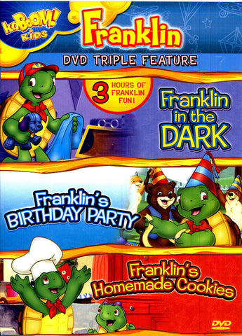 Franklin in the Dark/Franklin s Birthday Party/Franklin s Homemade Cookies DVD Movie 