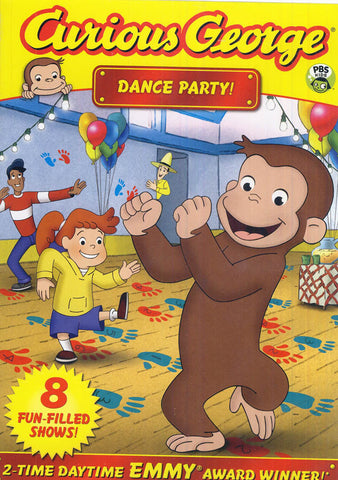 Curious George: Dance Party DVD Movie 