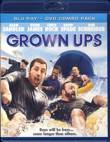 Grown Ups (Two-Disc Blu-ray/DVD Combo) (Blu-ray) BLU-RAY Movie 
