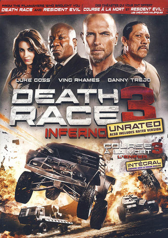 Death Race 3 - Inferno (Unrated) (Bilingual) DVD Movie 