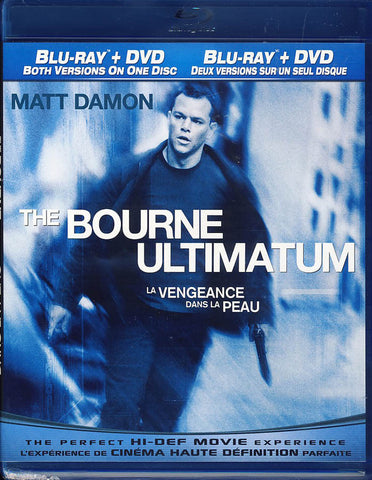 The Bourne Ultimatum (Blu-ray + DVD) (Bilingual) (Blu-ray) BLU-RAY Movie 