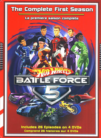 Hot Wheels - Battle Force 5- Complete First Season (Boxset) DVD Movie 