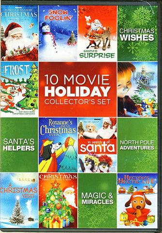 10 Film Holiday Collector Set DVD Movie 
