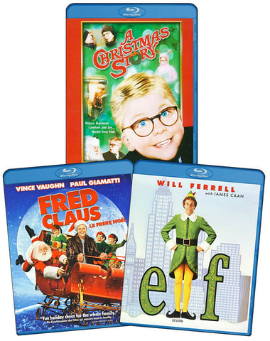 Christmas Movie Collection (3 Wonderful Movies in 1 on Blu-ray) (Blu-ray) BLU-RAY Movie 
