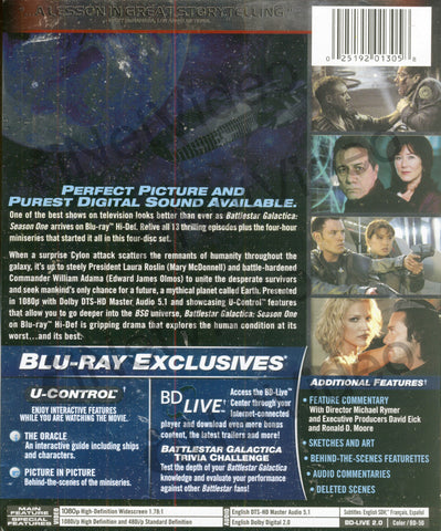 Battlestar Galactica - Season One (Blu-ray) (Boxset) BLU-RAY Movie 