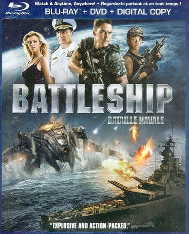 Battleship (Blu-ray + DVD + Digital Copy) (Bilingual) (Blu-ray) BLU-RAY Movie 