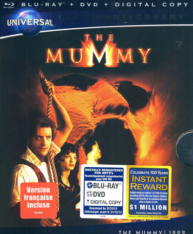 The Mummy (La Momie) (Blu-ray + DVD)(Blu-ray) BLU-RAY Movie 