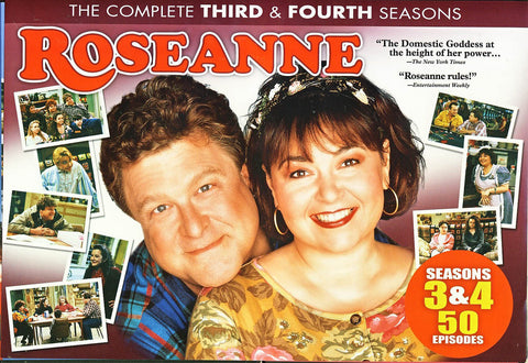 Roseanne Season 3 and 4 (Boxset) DVD Movie 
