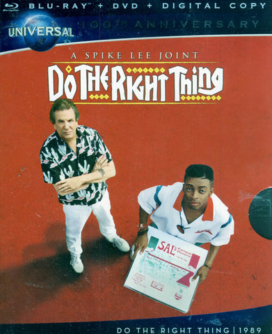 Do the Right Thing (Blu-ray + DVD + Digital Copy) (Blu-ray) BLU-RAY Movie 