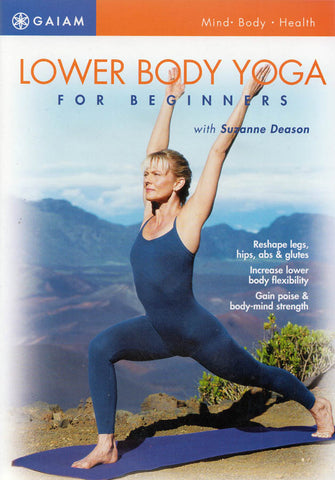 Lower Body Yoga For Beginners DVD Movie 