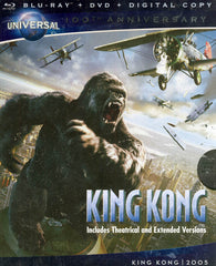 King Kong (Blu-ray + DVD) (Blu-ray)