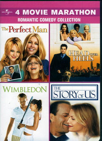 The Perfect Man / Head Over Heels / Wimbledon / The Story of Us DVD Movie 