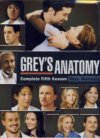 Grey's Anatomy - Season 5 (Boxset) DVD Movie 