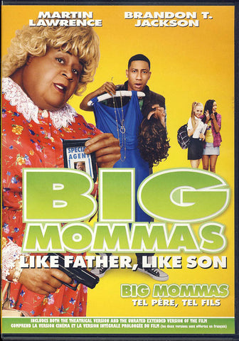 Big Mommas Like Father, Like Son (Bilingual) DVD Movie 