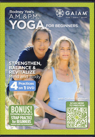 Rodney Yee's - A.M. P.M. Yoga for Beginners DVD Movie 