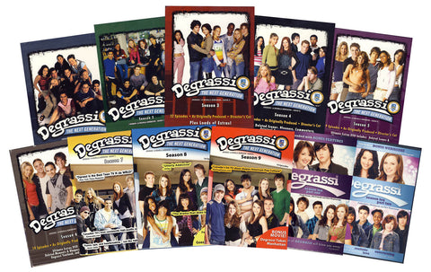 Degrassi Next Generation: Complete Series (Seasons 1-10) DVD Movie 