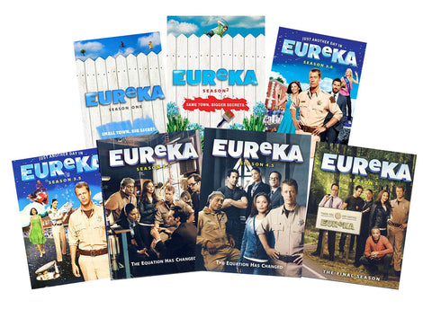Eureka: The Complete Series (Season 1, 2, 3.0, 3.5, 4.0, 4.5, 5)(Boxset) DVD Movie 