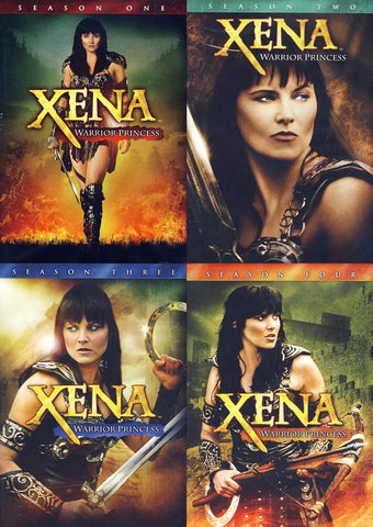 Xena Warrior Princess (Season 1, 2, 3, 4) (Boxset) DVD Movie 