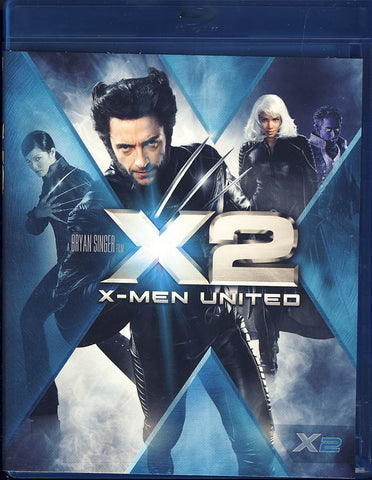 X2: X-Men United (Blu-ray) BLU-RAY Movie 