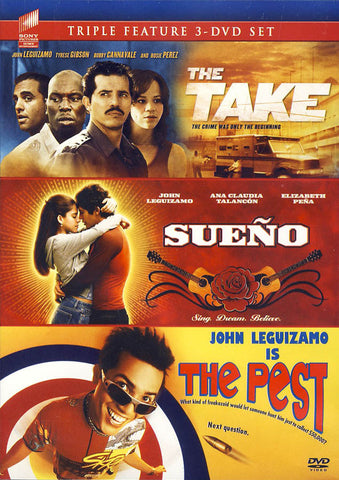 The Take/Sueno/The Pest (John Leguizamo Triple Feature) DVD Movie 