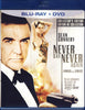 Never Say Never Again (Blu-ray+DVD)(Bilingual)(Blu-ray) BLU-RAY Movie 