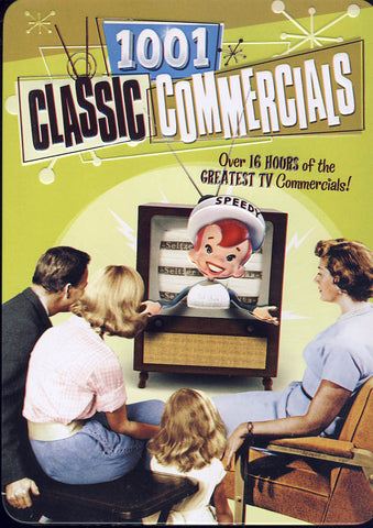 1001 Classic Commercials (Collectible Tin)(Boxset) (Limit 1 copy) DVD Movie 