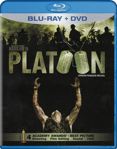 Platoon (Blu-ray + DVD) (Blu-ray) (Bilingual) BLU-RAY Movie 