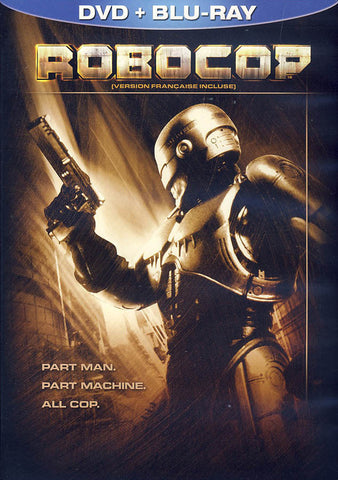 Robocop (DVD+Blu-ray) (Bilingual) (Blu-ray) BLU-RAY Movie 