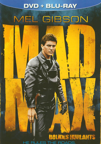 Mad Max (DVD+Blu-ray) (Blu-ray) (Bilingual) (DVD Case) BLU-RAY Movie 